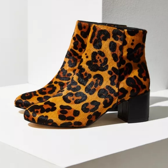 Urban Outfitters Shoes - Leopard booties